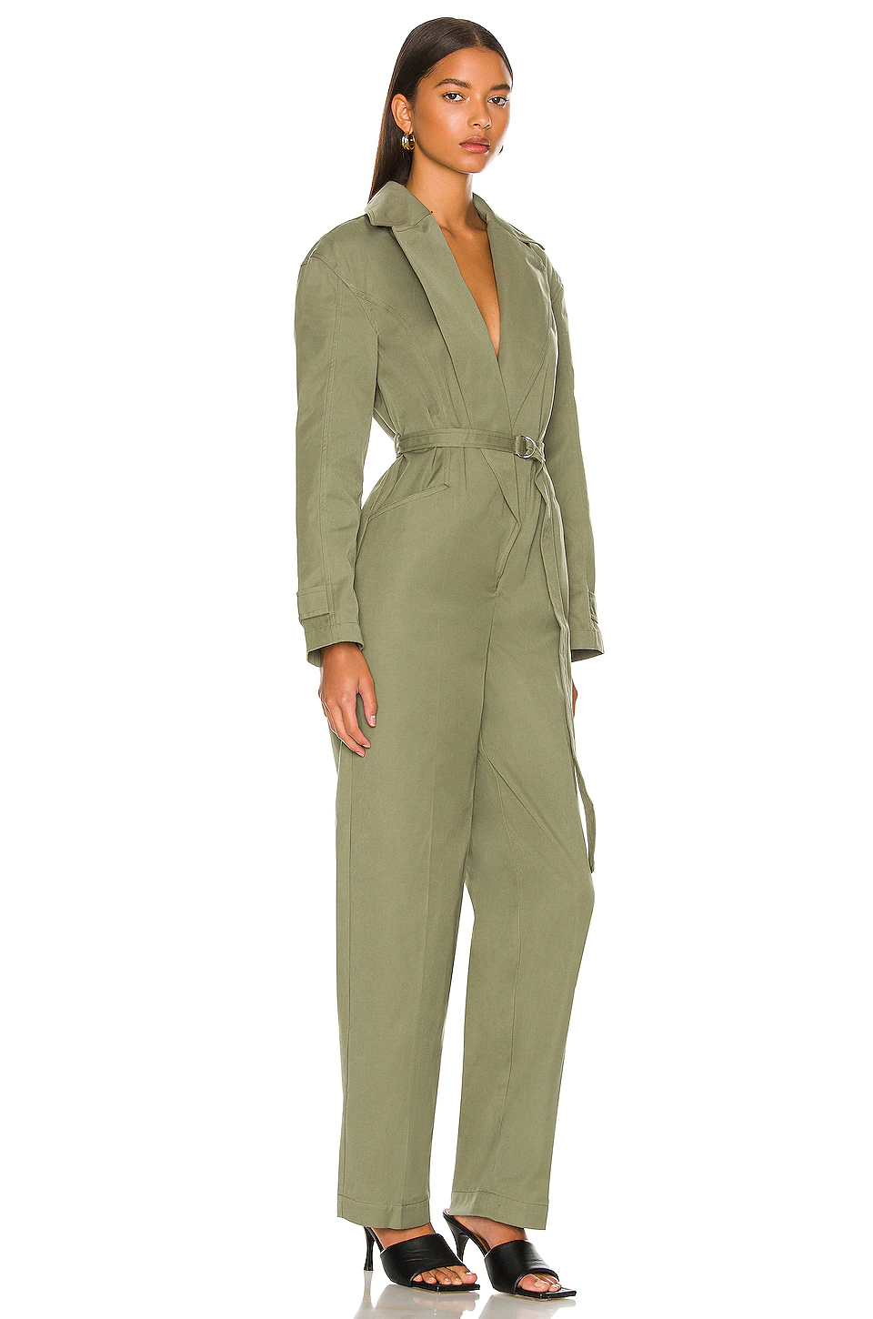 Promo β L'Academie Kaleena Jumpsuit In Forest Green π 3 Promo β L'Academie Kaleena Jumpsuit In Forest Green π - Image 3