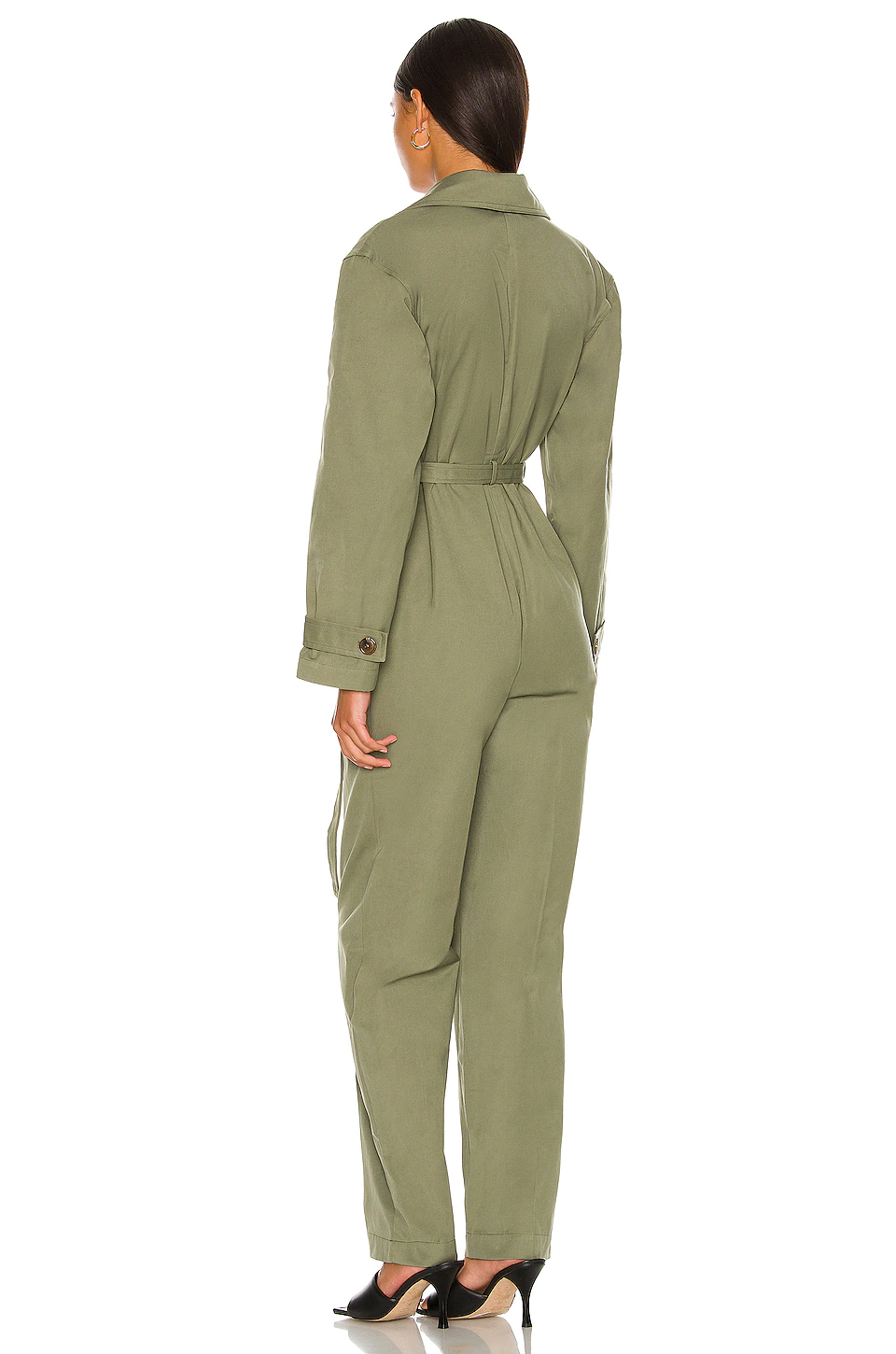 Promo β L'Academie Kaleena Jumpsuit In Forest Green π 4 Promo β L'Academie Kaleena Jumpsuit In Forest Green π - Image 4