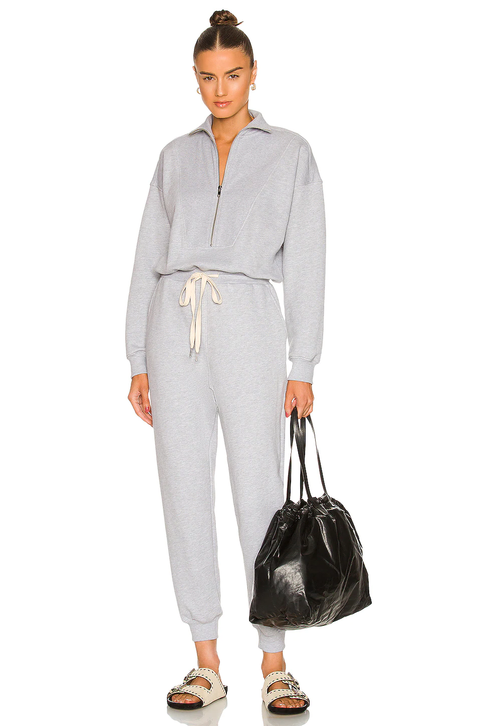 New 😍 L'Academie Cohen Jumpsuit In Gray 🎁