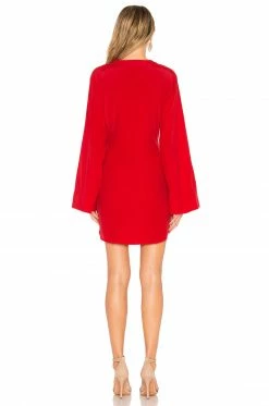 Best deal 🧨 L'Academie The Janeiro Mini👗 Dress In Red 🎉 -Deals L'Academie Store LCDE WD129 V3