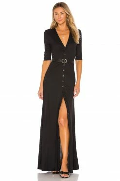 Cheap π L'Academie The Esperanza Maxiπ Dress In Black π―