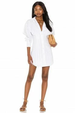Best Sale 🧨 L'Academie The Ismene Mini👗 Dress In White ⭐