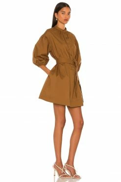 Cheapest π L'Academie Nadiaπ Dress In Brown π 6 Cheapest π L'Academie Nadiaπ Dress In Brown π -Deals L'Academie Store LCDE WD541 V3