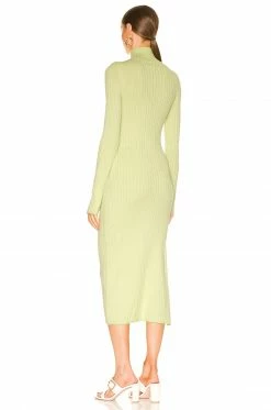 Best reviews of 🤩 L'Academie Torill Knit👗 Dress In Lime 🧨 -Deals L'Academie Store LCDE WD584 V3