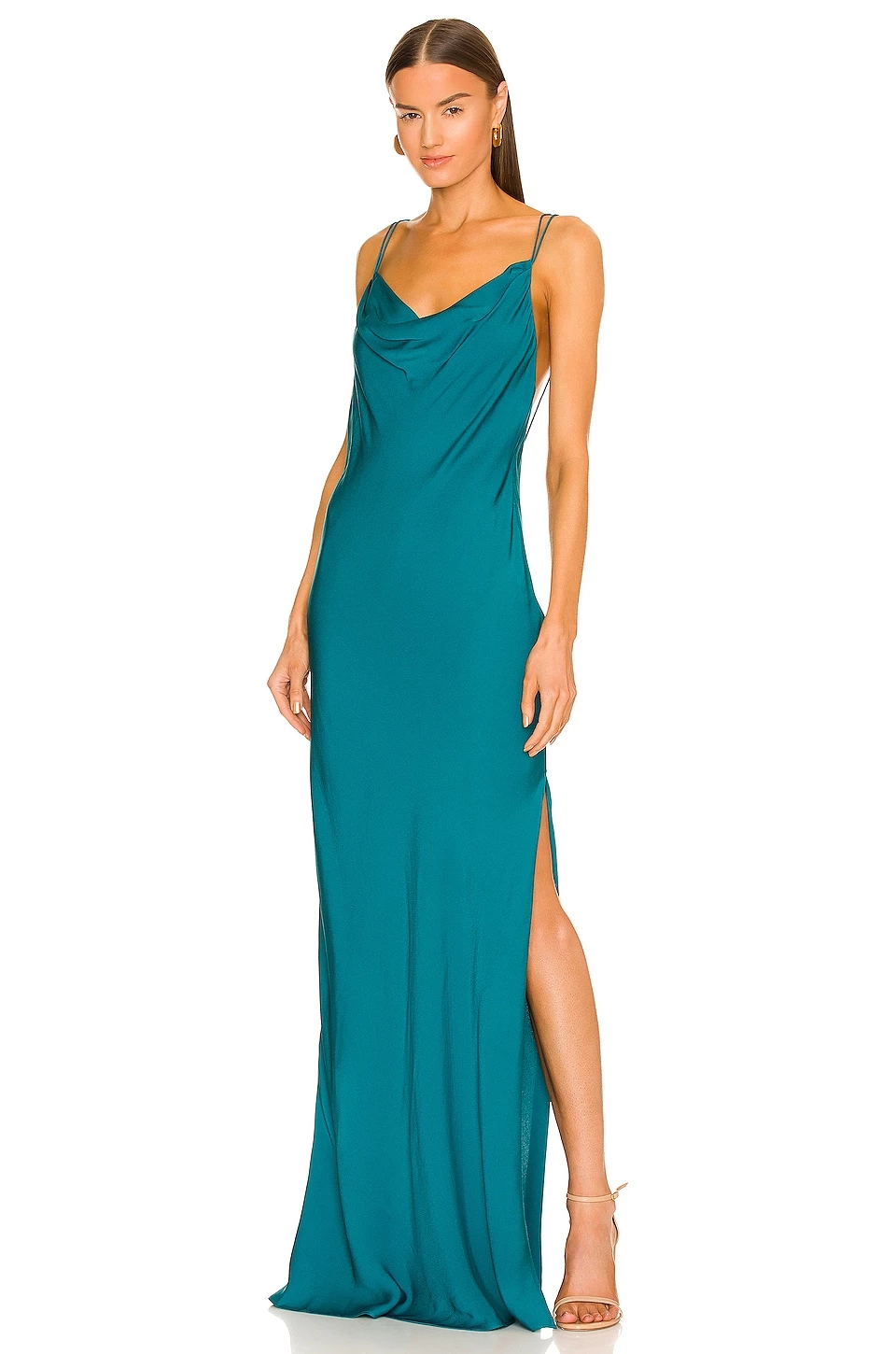 Brand new ๐ L'Academie Olena๐ Dress In Turquoise ๐งจ 2 Brand new ๐ L'Academie Olena๐ Dress In Turquoise ๐งจ - Image 2
