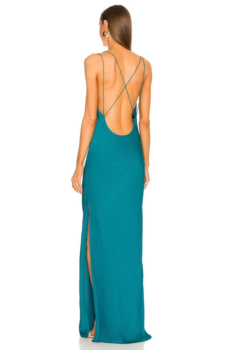 Brand new ๐ L'Academie Olena๐ Dress In Turquoise ๐งจ 4 Brand new ๐ L'Academie Olena๐ Dress In Turquoise ๐งจ - Image 4