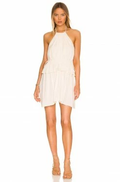 Cheap ๐ L'Academie Delphi Mini๐ Dress In Bone White ๐