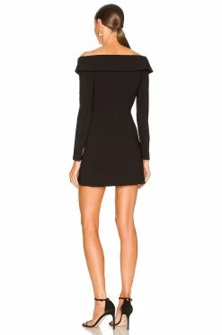 Budget 💯 L'Academie Indra Mini👗 Dress In Black 👍 -Deals L'Academie Store LCDE WD605 V3