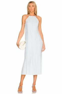 Brand new ๐ L'Academie Elin Midi๐ Dress In Baby Blue ๐
