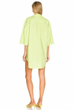 Deals 👍 L'Academie Willacy Mini👗 Dress In Lime Green 😀 -Deals L'Academie Store LCDE WD612 V3