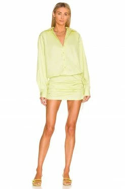 Budget โญ L'Academie The Keem Mini๐ Dress In Cornsilk ๐