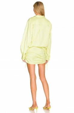 Budget ⭐ L'Academie The Keem Mini👗 Dress In Cornsilk 👏 -Deals L'Academie Store LCDE WD613 V3