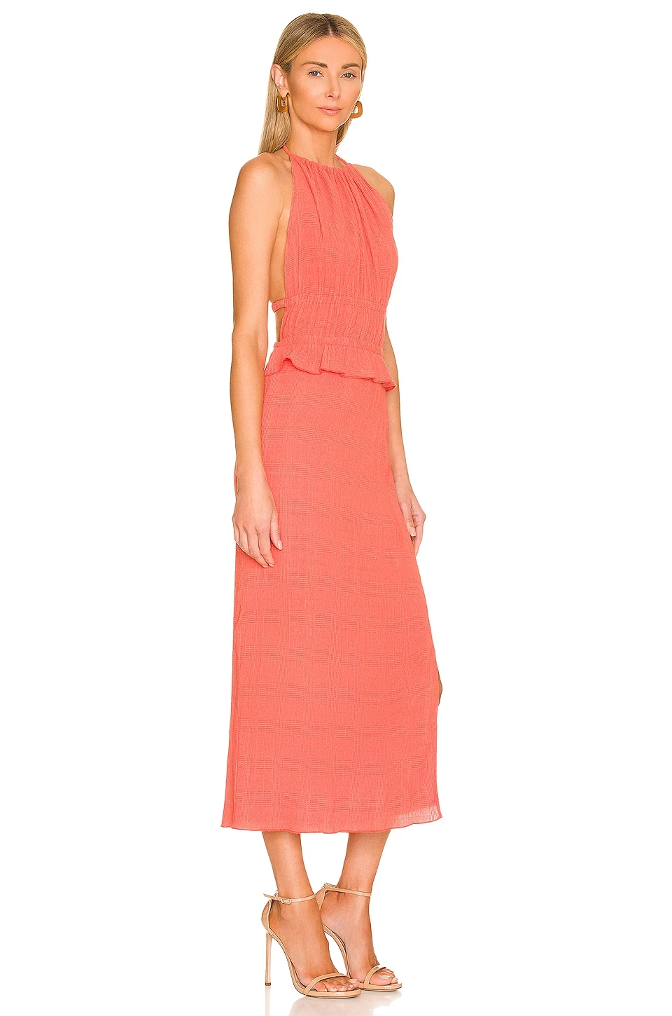 Hot Sale ๐ L'Academie Gabriela๐ Dress In Orange ๐ 3 Hot Sale ๐ L'Academie Gabriela๐ Dress In Orange ๐ - Image 3