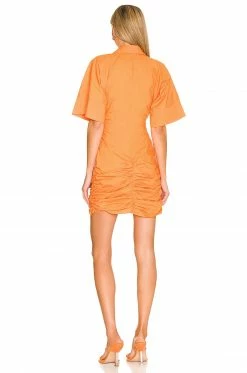 Deals 👍 L'Academie Melissa Mini👗 Dress In Orange ✨ -Deals L'Academie Store LCDE WD617 V3
