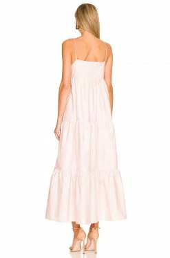 Cheap 😍 L'Academie The Kiyama Maxi👗 Dress In Petal Pink 💯 -Deals L'Academie Store LCDE WD621 V3