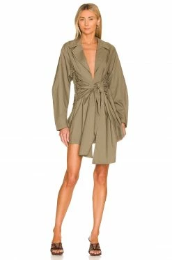 Best reviews of โค๏ธ L'Academie The Draya Mini๐ Dress In Sage Green โค๏ธ