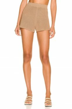 Cheap 💯 L'Academie Maja Shorts In Tan 🤩