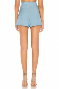 Best Pirce 👍 L'Academie The Laurent Short In Robin Blue 👏 -Deals L'Academie Store LCDE WF25 V3