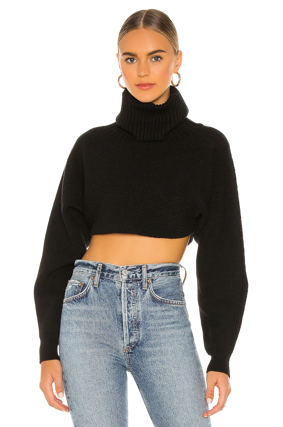 Top 10 😀 L'Academie Maven Crop In Black 🤩