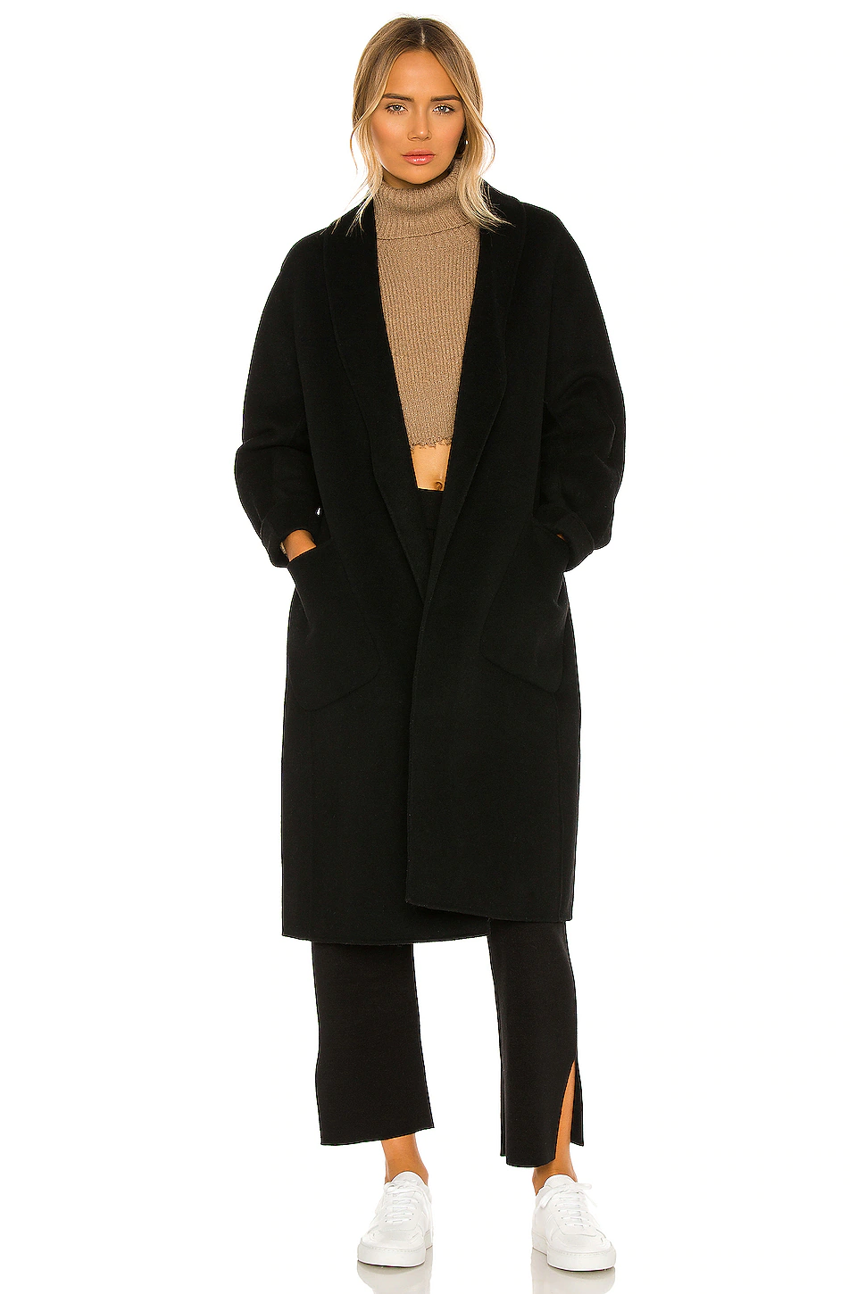 Best Pirce 🔥 L'Academie Lucia Cropped Turtleneck In Olive Bark 👍 4 Best Pirce 🔥 L'Academie Lucia Cropped Turtleneck In Olive Bark 👍 - Image 4