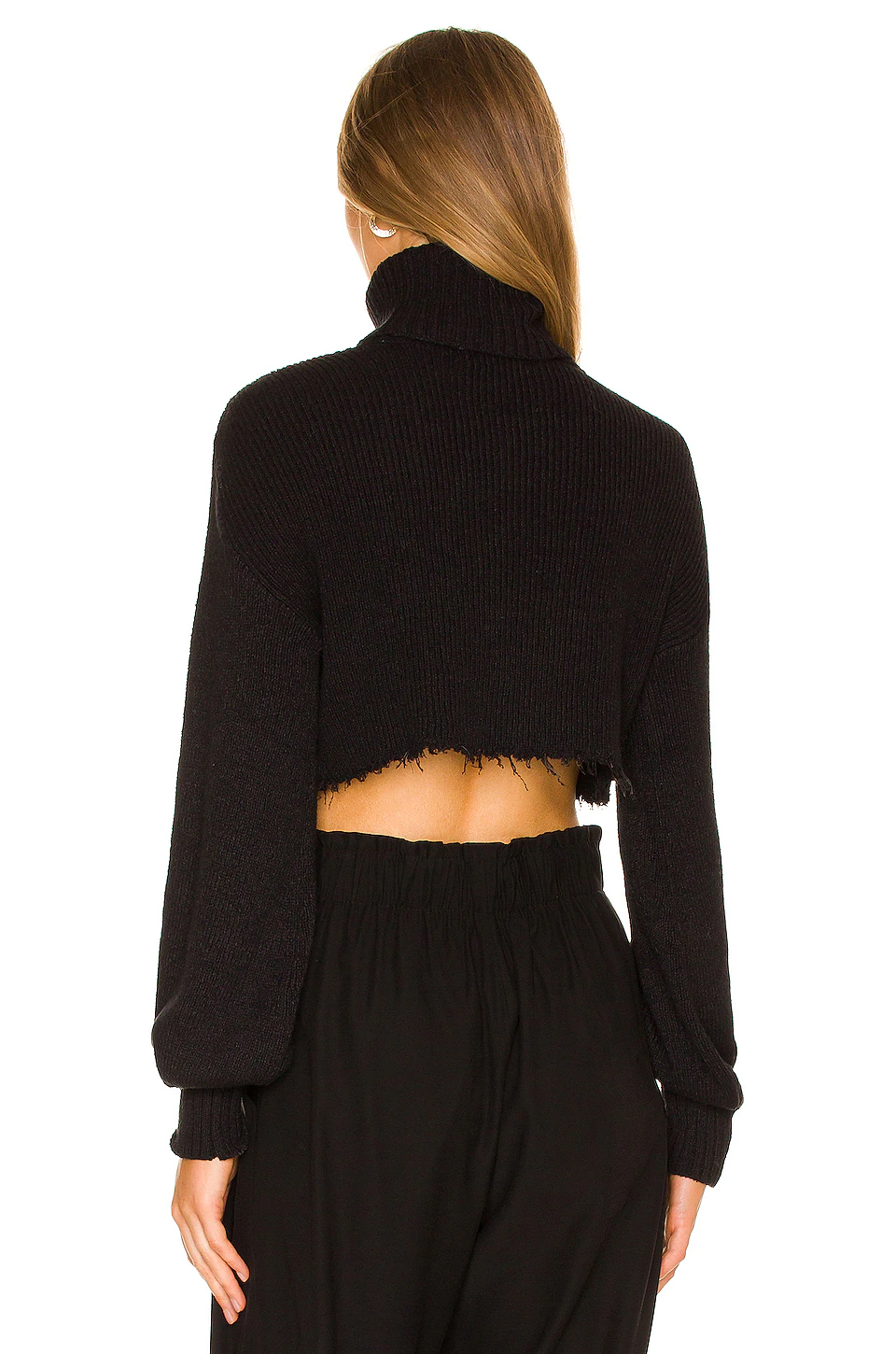 Brand new ❤️ L'Academie Lucia Cropped Turtleneck In Black 🧨 3 Brand new ❤️ L'Academie Lucia Cropped Turtleneck In Black 🧨 - Image 3
