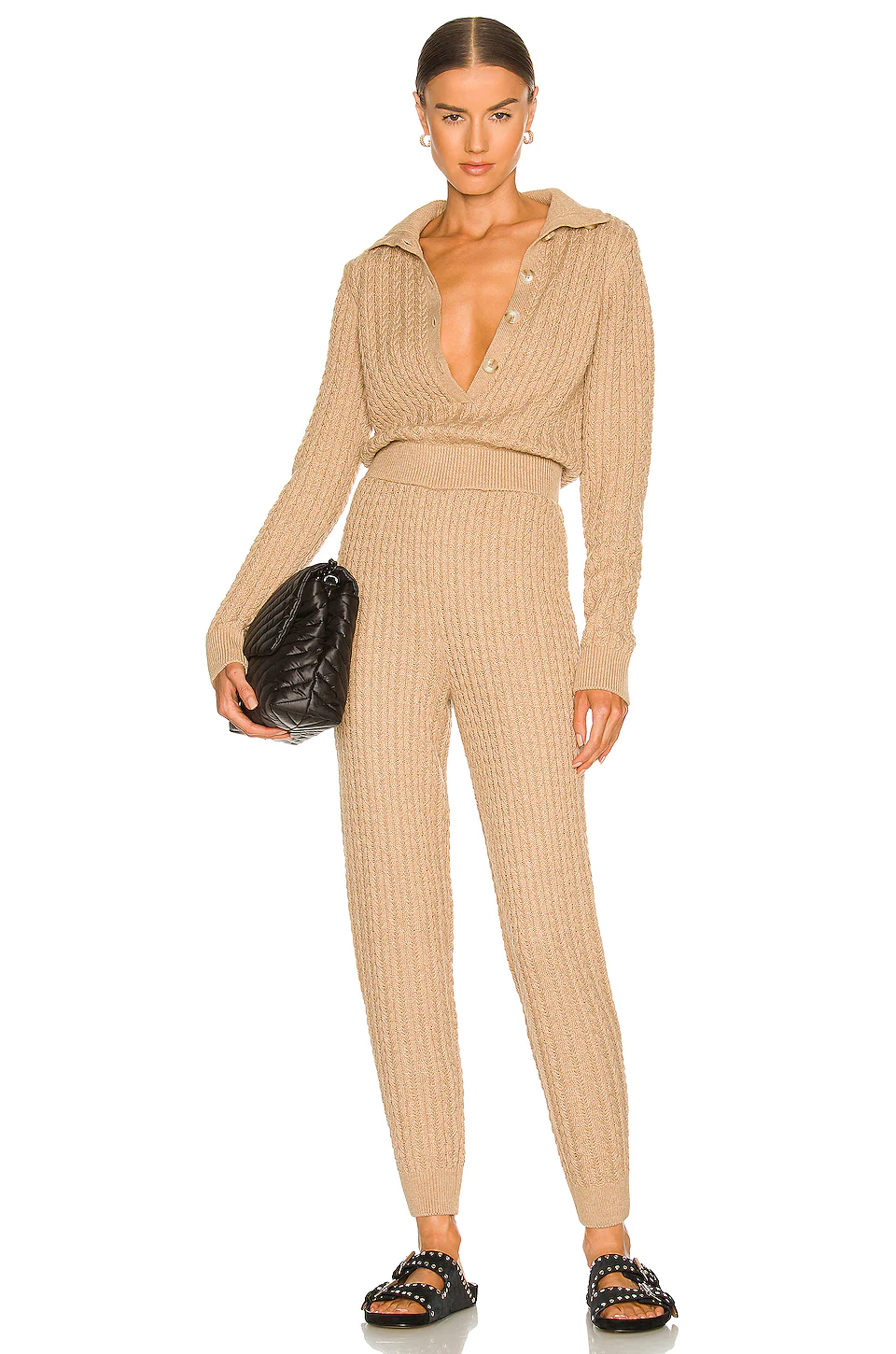 Best Pirce π― L'Academie Elowen Jumpsuit In Taupe π§¨