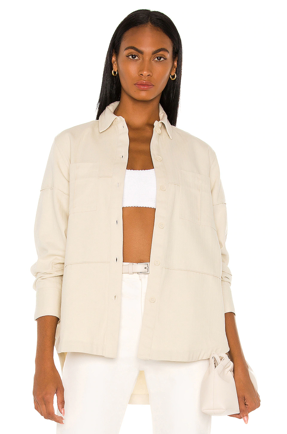 Deals 🎁 L'Academie Natasha Shacket In Ivory 😀