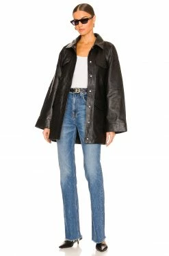 Budget 🎉 L'Academie The Camillei Jacket In Black 😀 -Deals L'Academie Store LCDE WO163 V5