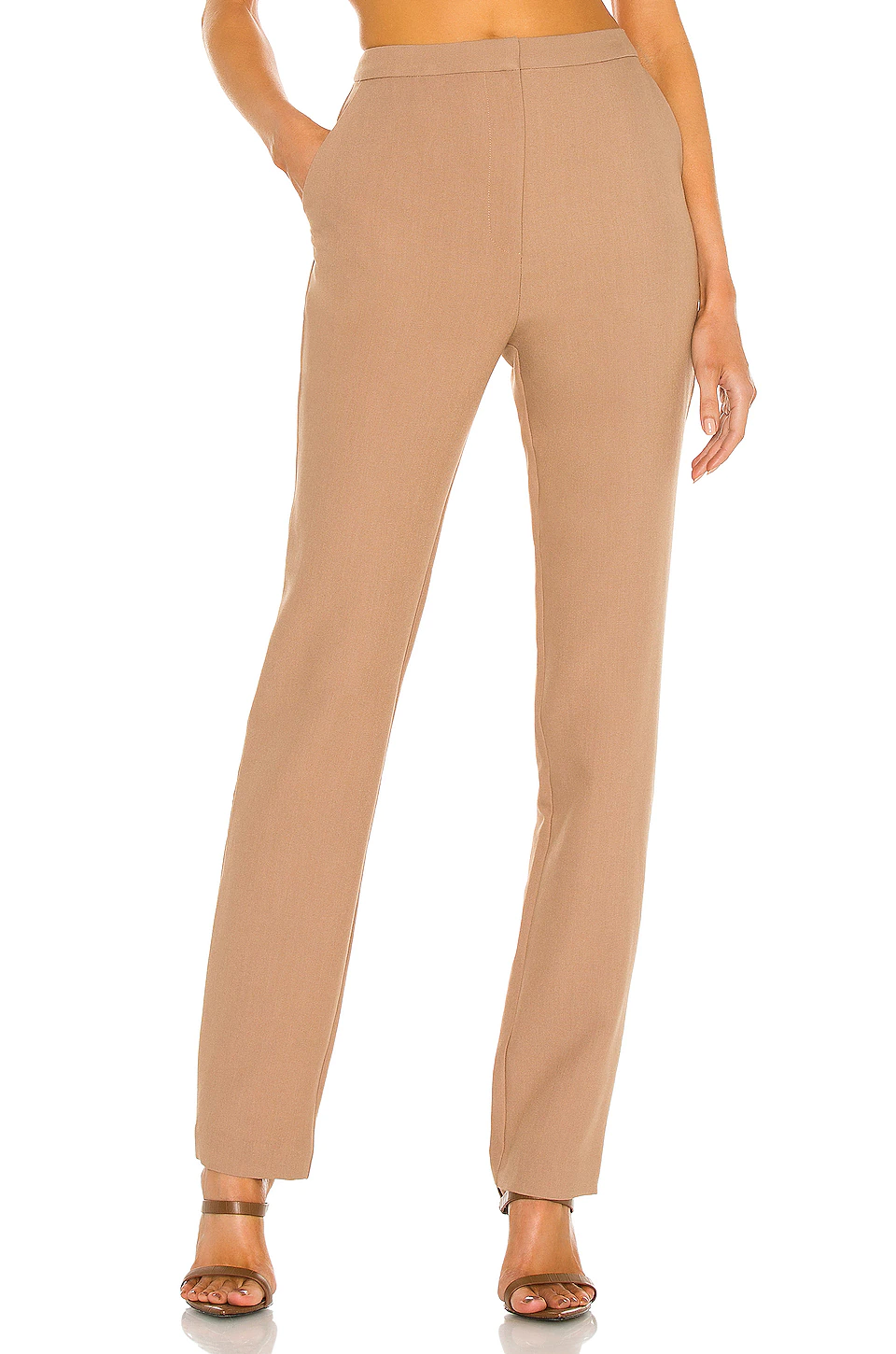 Budget 👍 L'Academie The Aubrey Pant In Brown 🛒