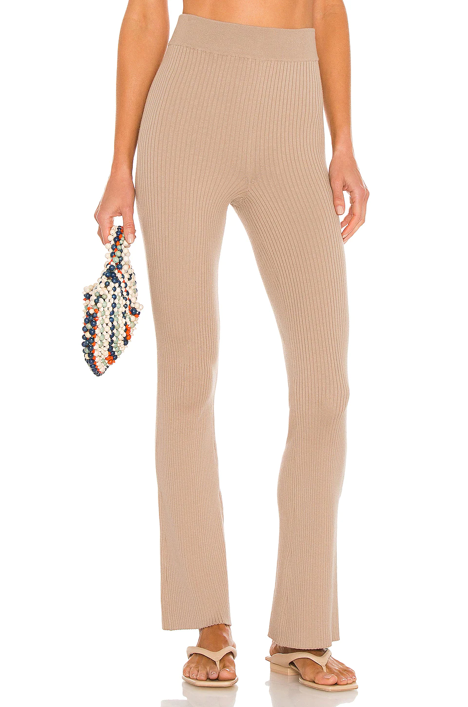 Hot Sale 🧨 L'Academie Camden Knit Pants In Sand 🛒