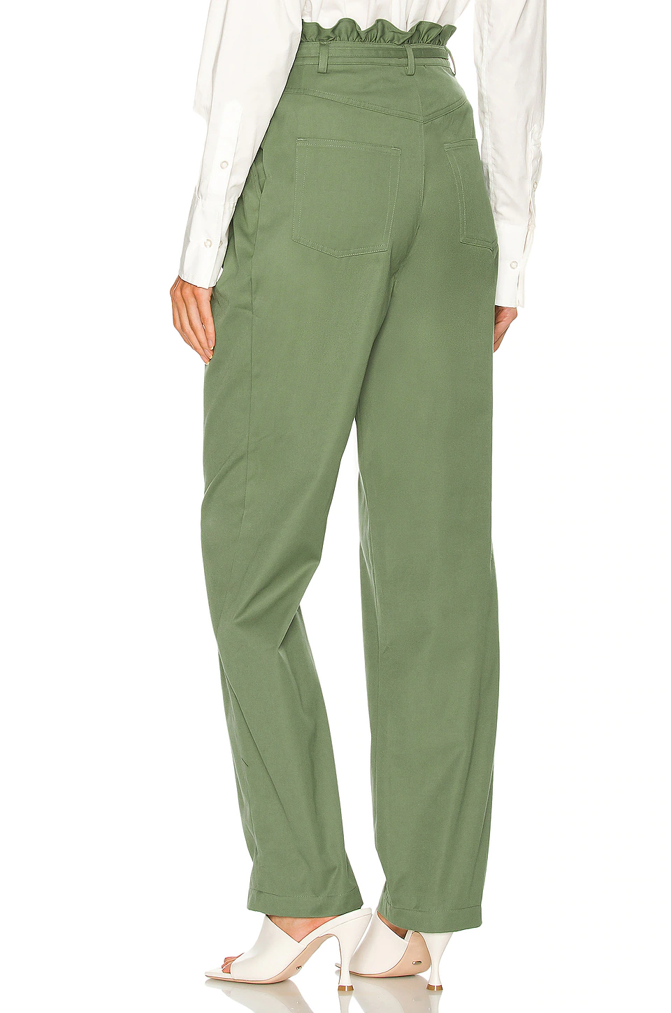 Budget 🔔 L'Academie Zaria Pant In Forest Green ⌛ 3 Budget 🔔 L'Academie Zaria Pant In Forest Green ⌛ - Image 3