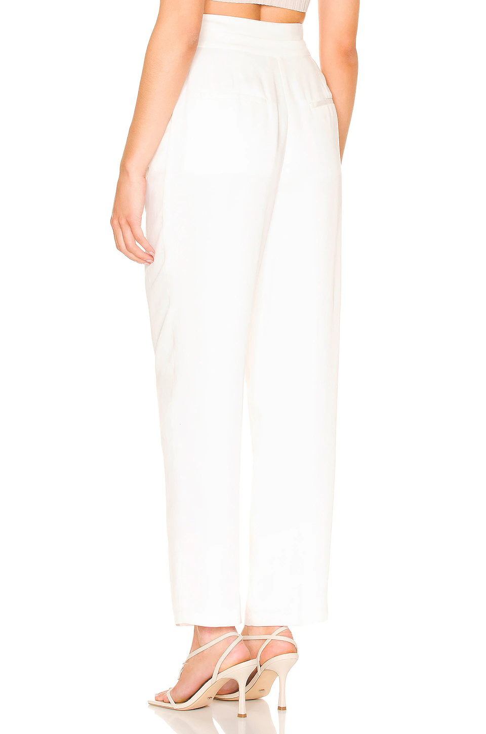 Budget 🎁 L'Academie Brinley Pant In White 🔥 3 Budget 🎁 L'Academie Brinley Pant In White 🔥 - Image 3