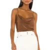 Deals ⌛ L'Academie Katlyn Top In Brown 💯