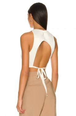 Flash Sale 🌟 L'Academie Keely Tie Top In Ivory 😍 -Deals L'Academie Store LCDE WS813 V4