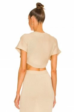 Buy 🔔 L'Academie Fionn Mini Cardigan In Beige ✔️ -Deals L'Academie Store LCDE WS815 V3