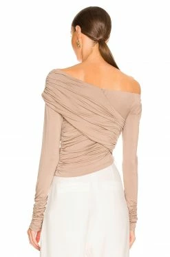 Discount 🎉 L'Academie Luciana Top In Taupe 🎁 -Deals L'Academie Store LCDE WS828 V4