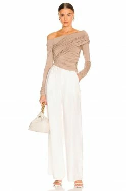 Discount 🎉 L'Academie Luciana Top In Taupe 🎁 -Deals L'Academie Store LCDE WS828 V5