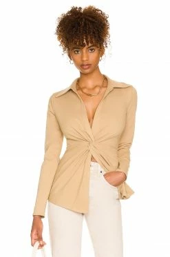 Promo ๐ L'Academie The Amarine Top In Beige ๐