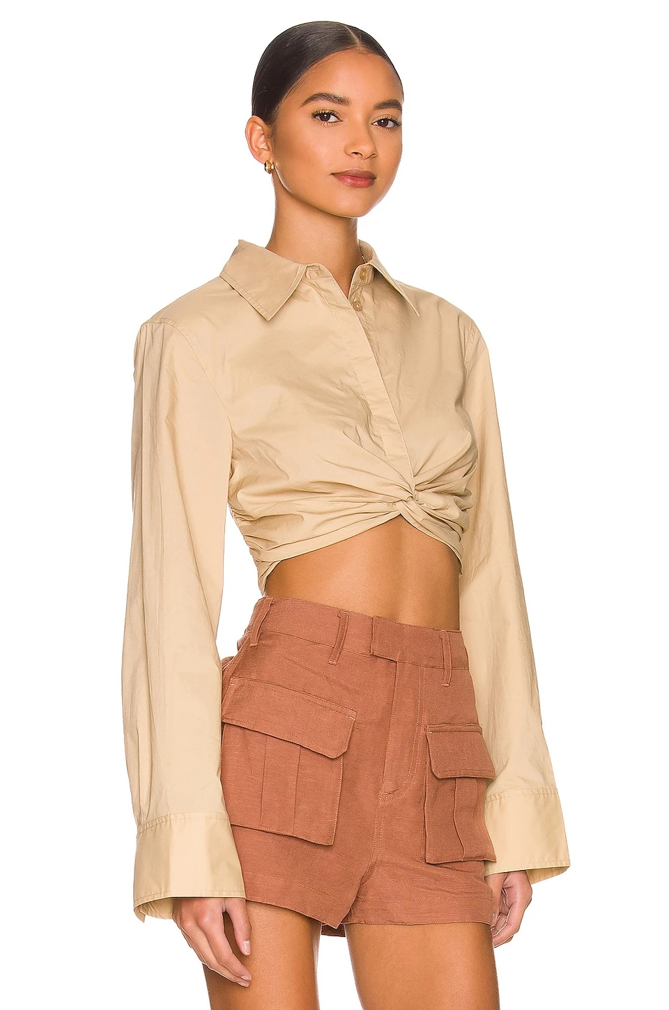 Discount 🤩 L'Academie Zofia Top In Nude ⌛ 2 Discount 🤩 L'Academie Zofia Top In Nude ⌛ - Image 2