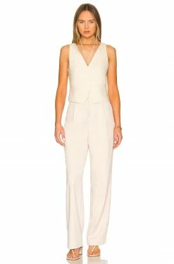 Discount 🛒 L'Academie Logan Vest In Beige 💯 7 Discount 🛒 L'Academie Logan Vest In Beige 💯 -Deals L'Academie Store LCDE WS833 V4