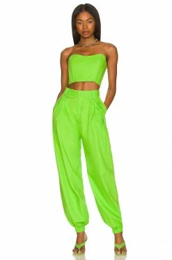 Top 10 🛒 L'Academie Ember Corset In Lime Green ❤️ -Deals L'Academie Store LCDE WS841 V4