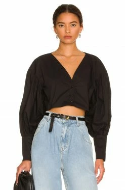Wholesale ❤️ L'Academie The Angeline Top In Black 🛒