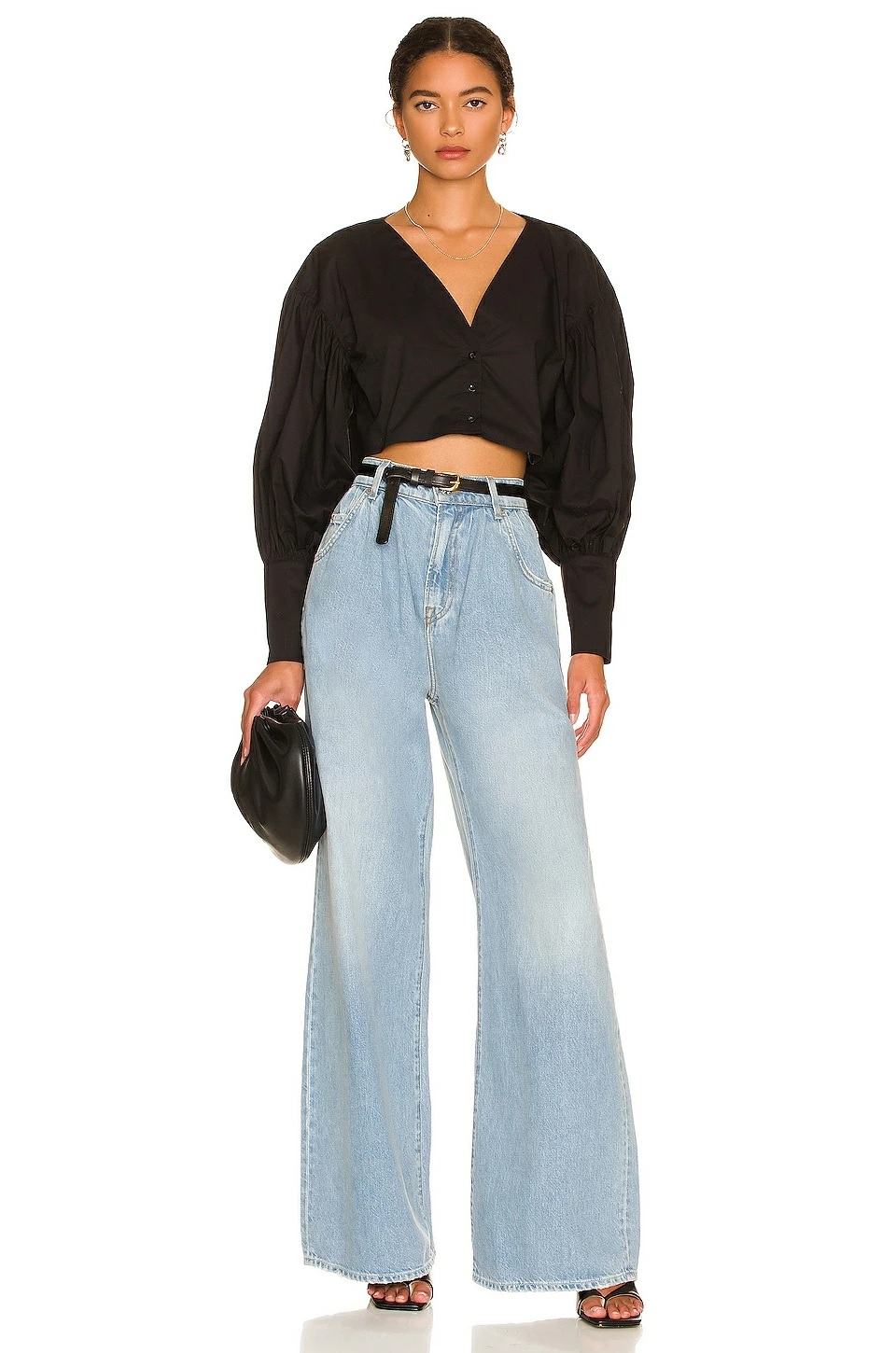 Wholesale β€οΈ L'Academie The Angeline Top In Black π 4 Wholesale β€οΈ L'Academie The Angeline Top In Black π - Image 4